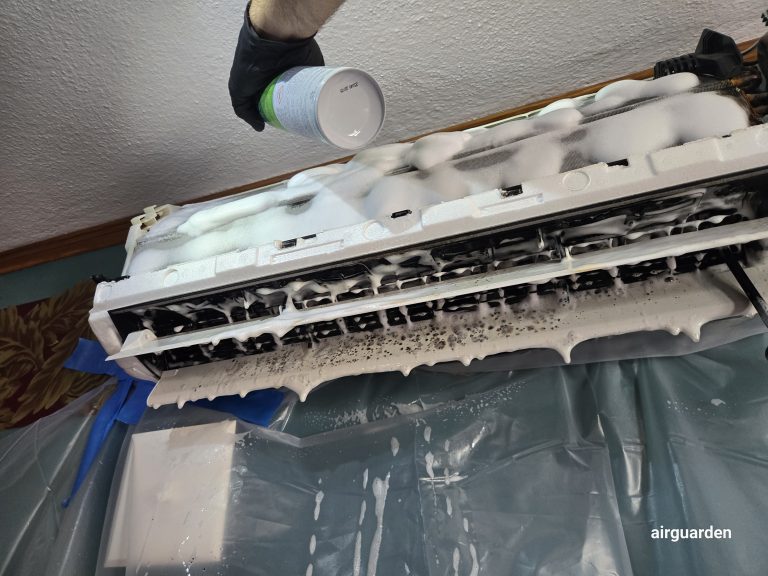 Mini Split Deep Cleaning