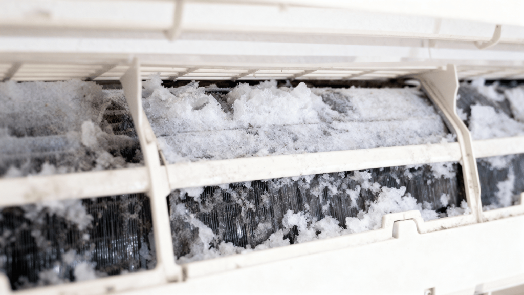 Frozen AC Coils