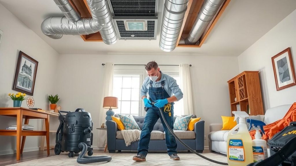 Sanitizing Air Ducts