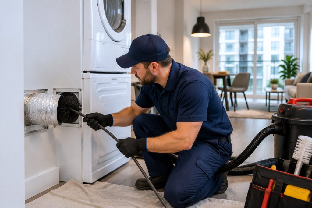 How Often to Clean Dryer Vent in a Condo or Apartment